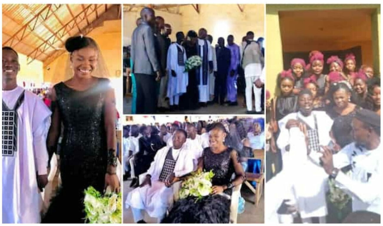 Nigerian lady, Lisa-Rinret who wore black dress for her white wedding finally reveals reason for action