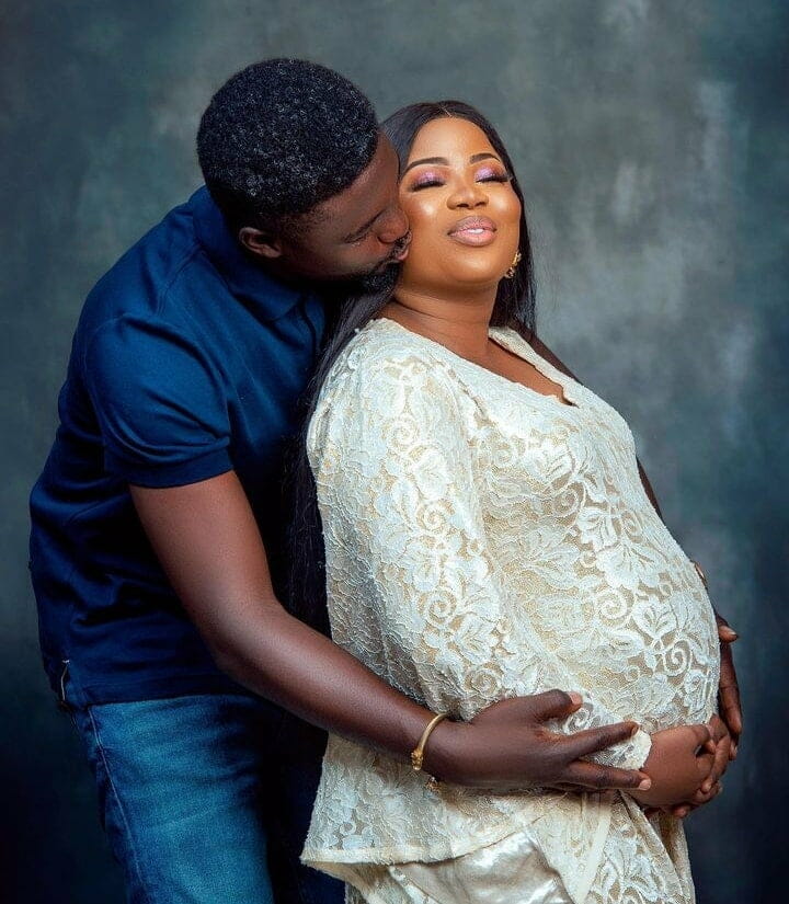 Adeniyi Johnson and Seyi Edun's maternity shoot