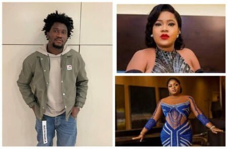 "I regret ever looking up to you guys", comed"I regret ever looking up to you guys", comedian Nasboi throws jab at Toyin Abraham and othersian Nasboi throws jab at Toyin Abraham and others