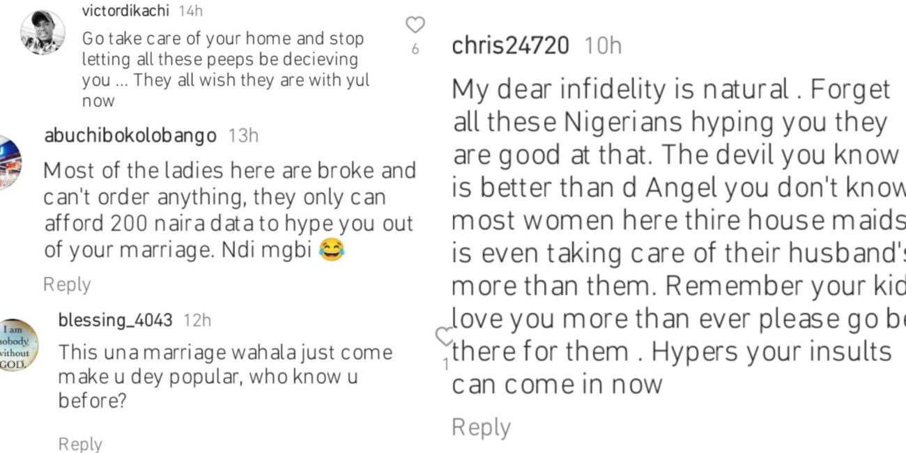 Reactions as fans tell May to return to her husband