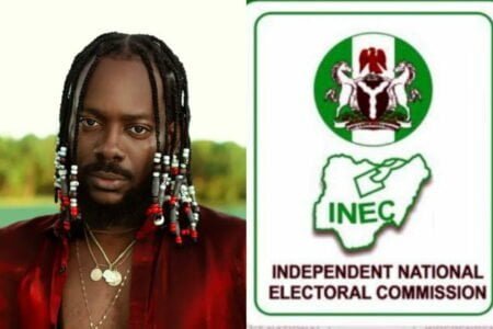 'INEC is the most irresponsible organization' Adekunle Gold blows hot