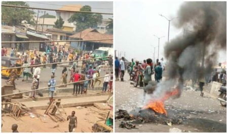 Ibadan residents protest naira redesign