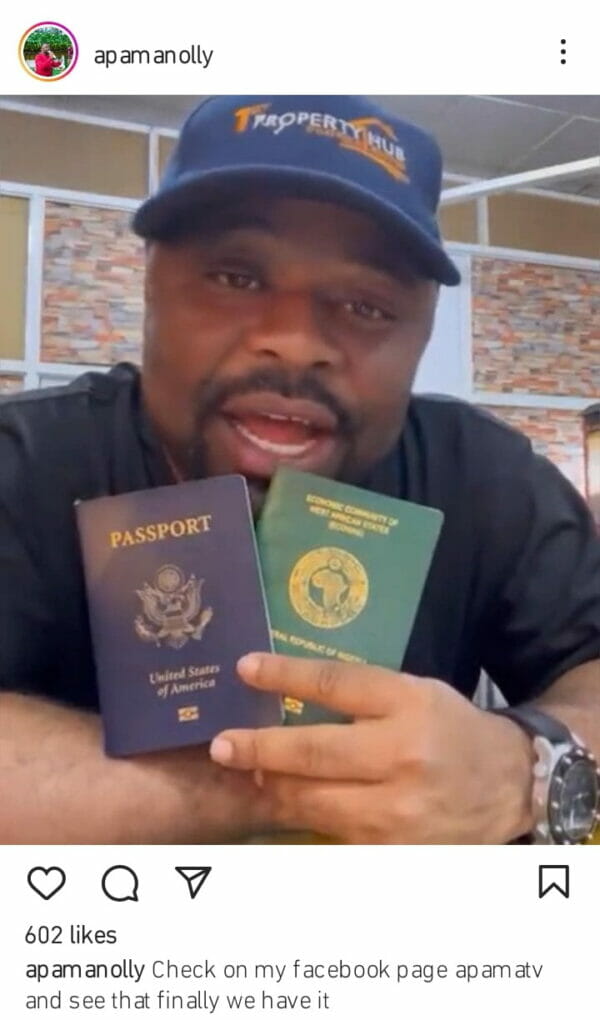 Osinachi Dike becomes a US citizen
