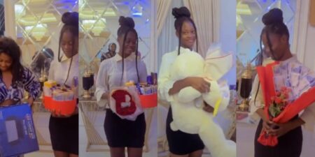 Biodun Okeowo surprises daughter on her birthday