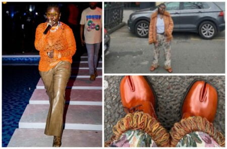 "Change your designer" Fans shade Teni over her outfit at Paris fashion week