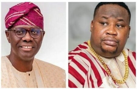 Netizens rescue Cubana Chiefpriest after haters drag him for endorsing Sanwo-Olu
