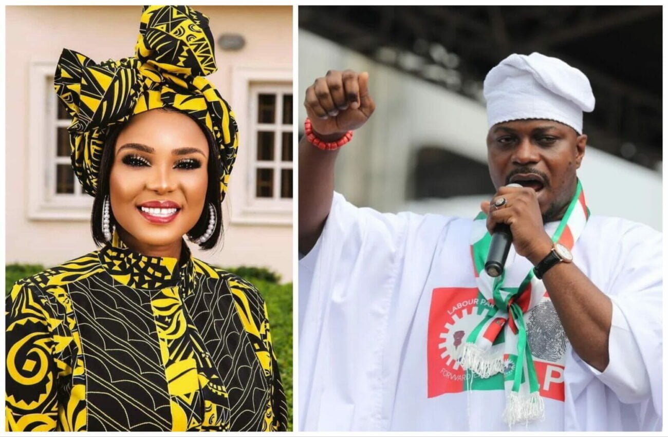"Choose your candidate in peace and let me do mine" Iyabo Ojo warns hater who insult her for supporting GRV