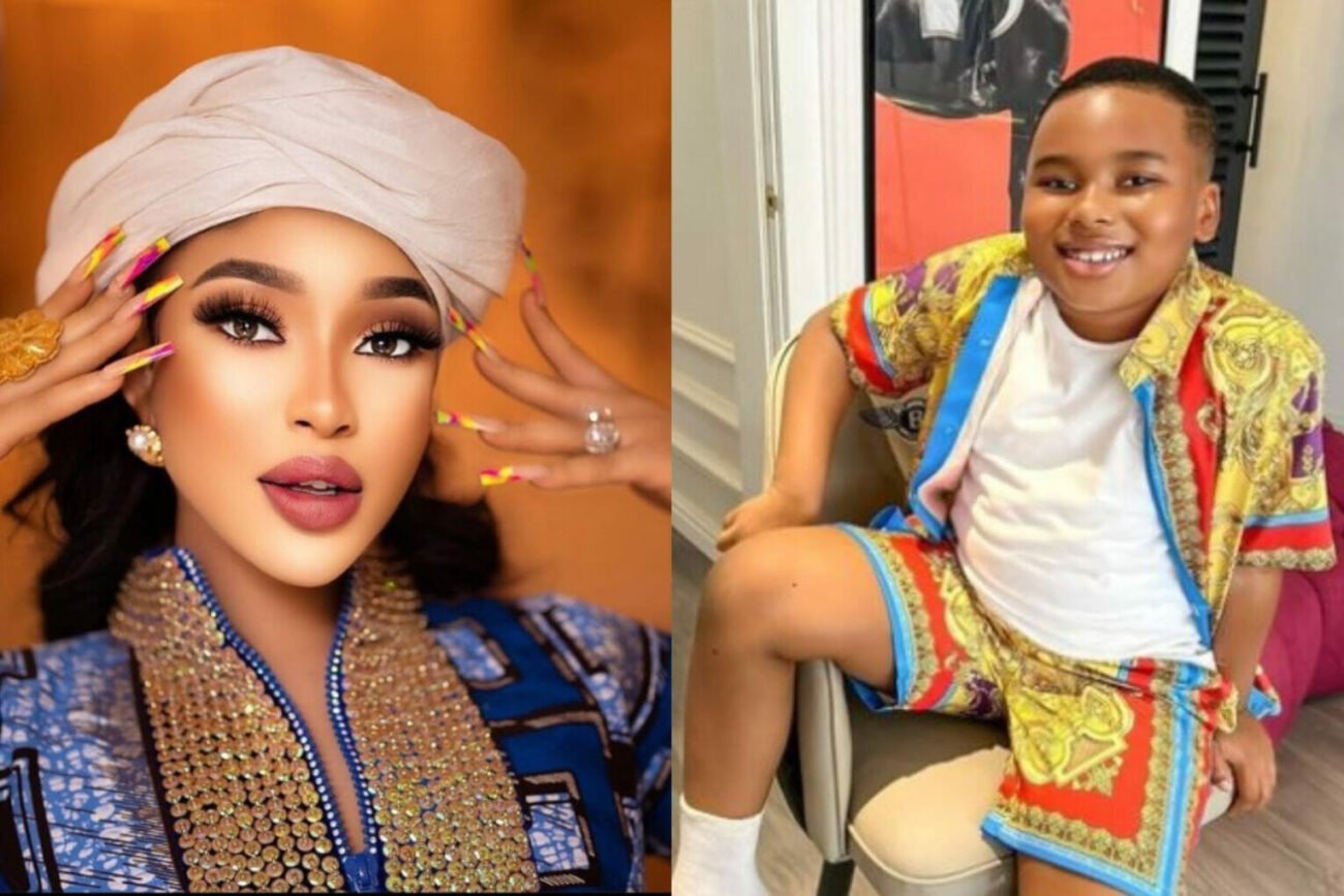 'My baby's result giving everything perfection' Tonto Dikeh beams for joy as she shows off her son's scorecard