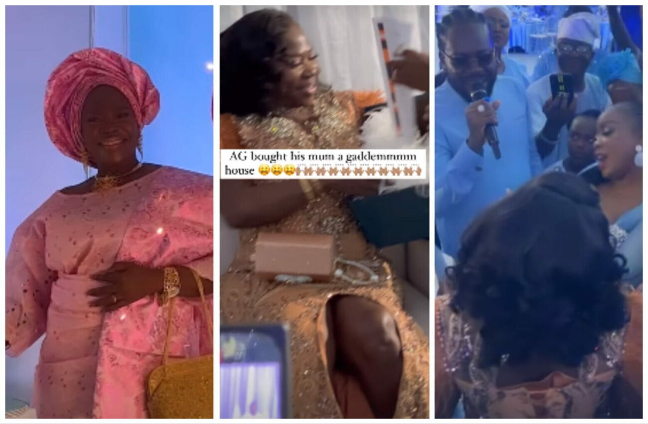 Adekunle Gold buys his mum a house as she celebrates her 60th birthday
