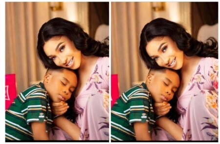 Tonto Dikeh writes beautiful note to herself on mother's day