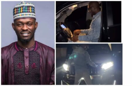 Congratulations pour in as media personality Mr Jollof buys brand new SUV