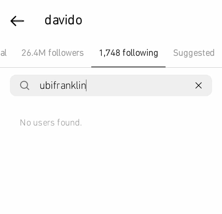 Davido cut ties with Ubi Franklin
