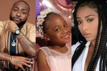 Davido's second daughter, Hailey Adeleke poses an important question to her mom