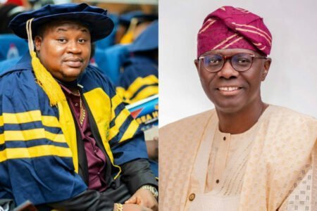 'My tribe felt super loved from this dude' Cubana Chief Priest shows support for Governor Sanwo-Olu for re-election
