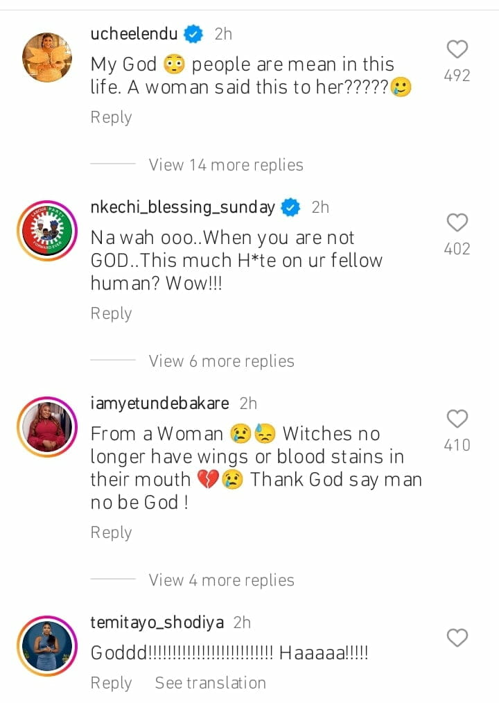 Nkechi Blessing reacts as troll mocks Seyi Edun