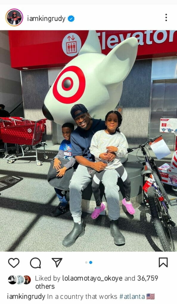 Paul Okoye reunites with his kids in Atlanta