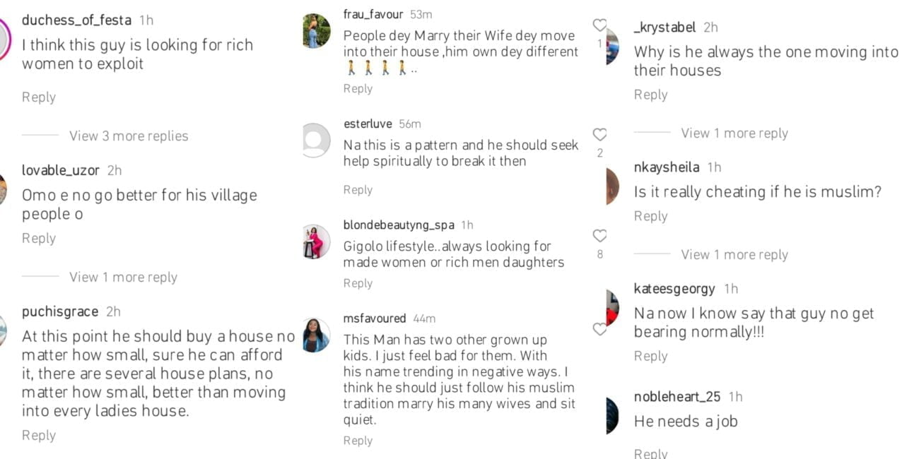 Nigeria reacts as JJC Skillz allegedly moves into his wife's house