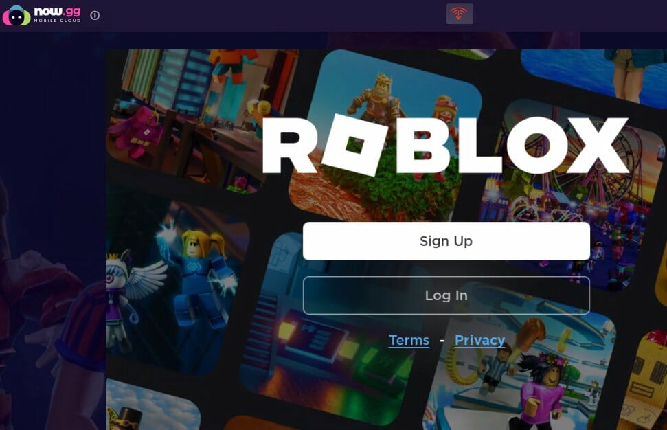 Roblox On Now.gg