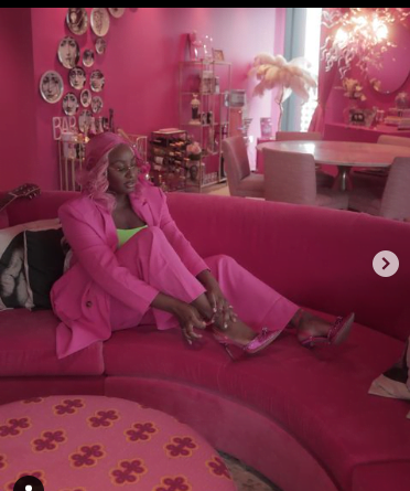 DJ Cuppy shows off pink penthouse days after bagging third degree