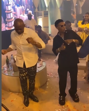 Wizkid and Flavour set Tony Elumelu's Birthday bash on fire with thrilling performance