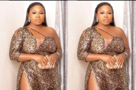 'She looks like a bouncer' Netizens slam actress, Olaide Oyedeji as he shows off her new look