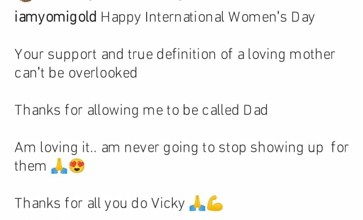Yomi Gold celebrates the women in his life on international women's day