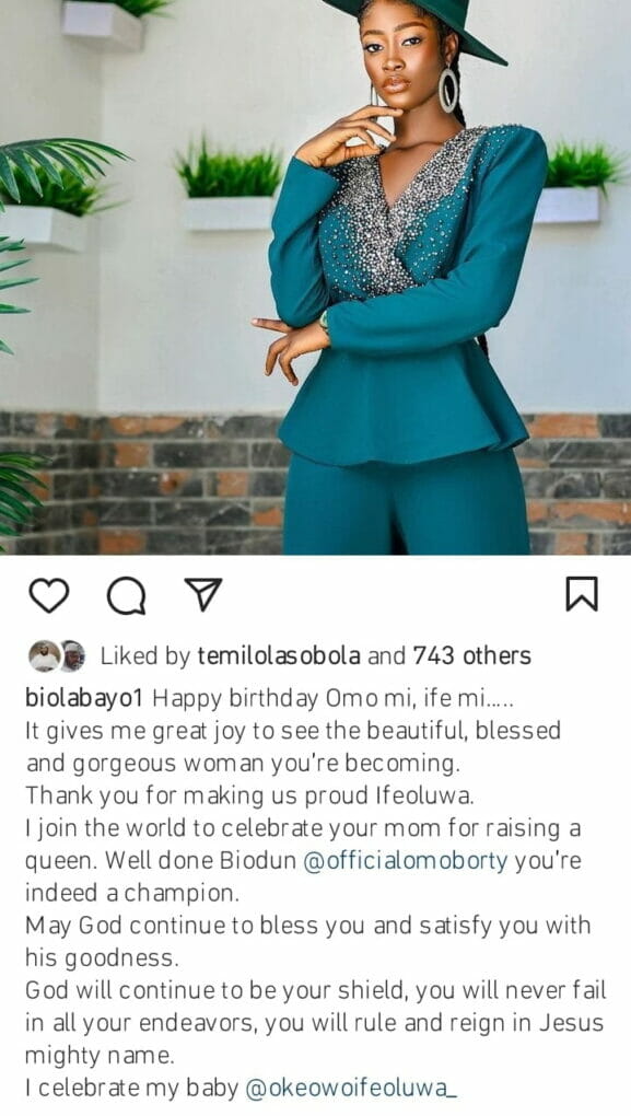 Biola Bayo applauds Biodun Okeowo over her parenting skills