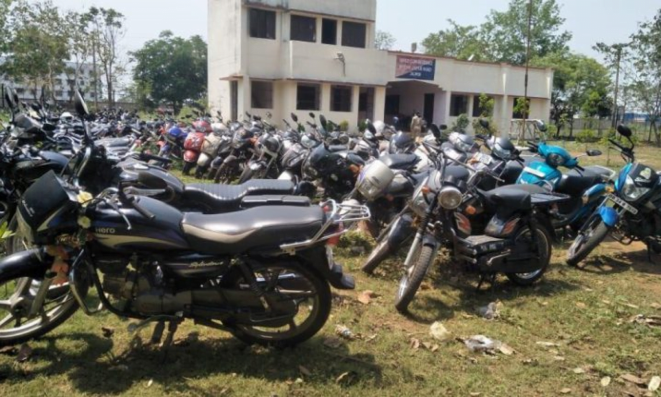 motorcycles seized