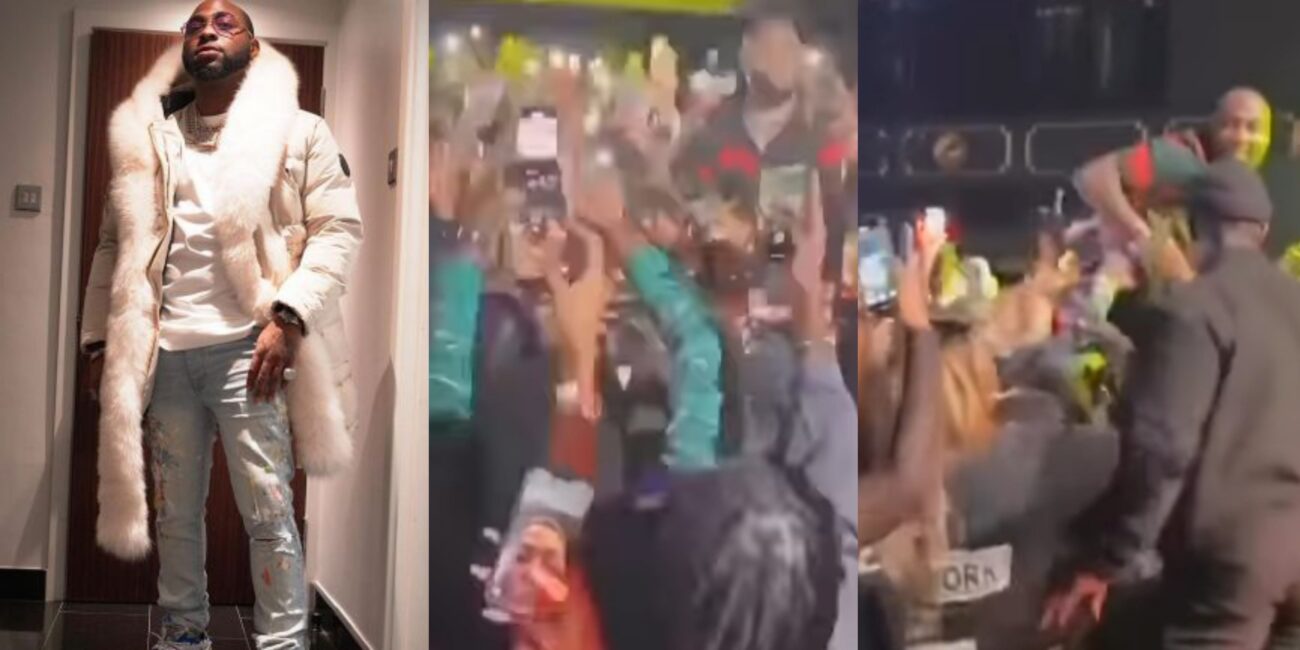 Davido performs in NYC