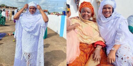 Debbie Shokoya flaunts mother-in-law