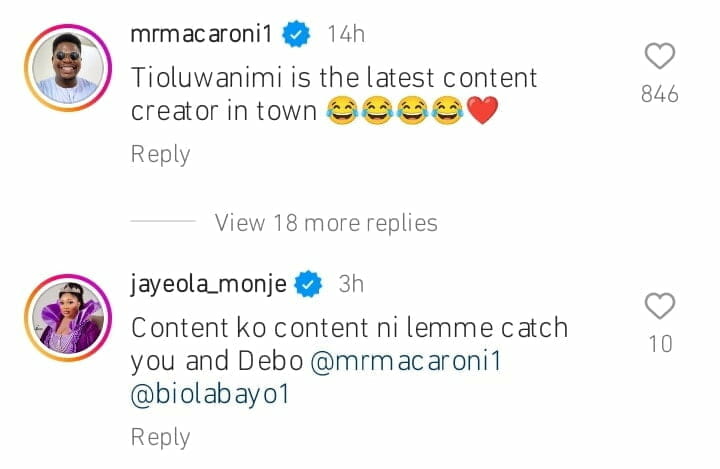 Jayeola Monje replies Biola Bayo