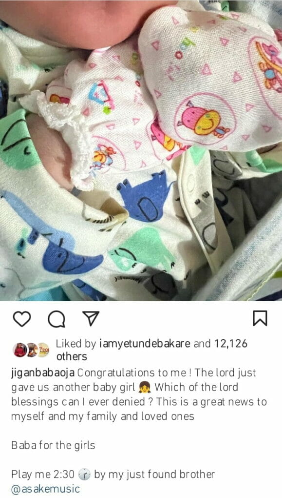 Jigan welcomes baby girl