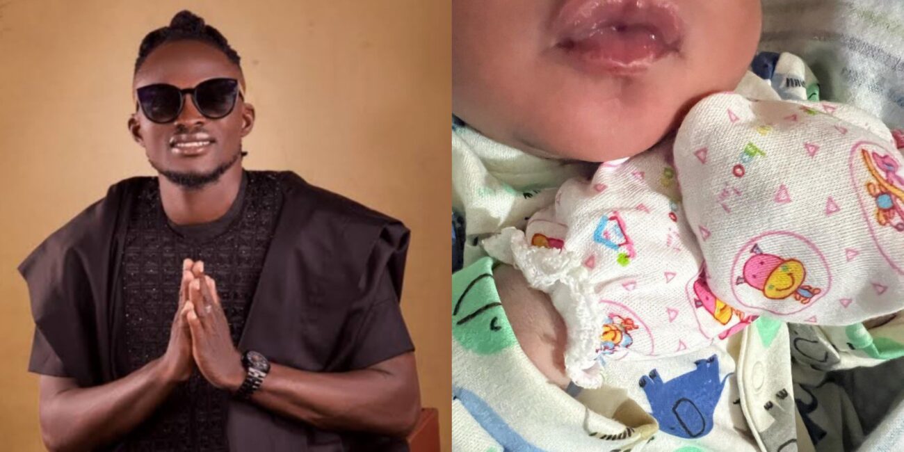 Reactions as Jigan welcomes baby girl