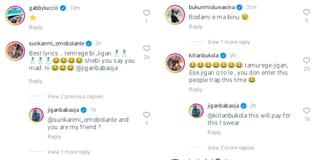 Celebrities react to Jigan lawsuit against Mohbad