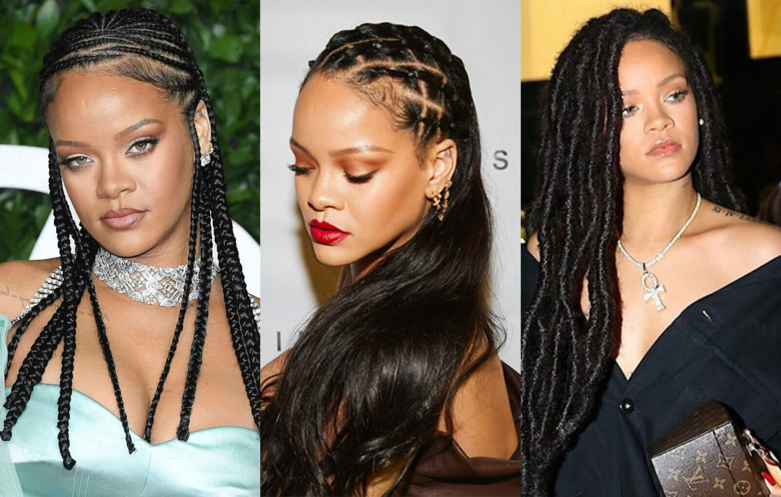 10 Beautiful Rihanna braids hairstyles that will inspire you - Kemi Filani