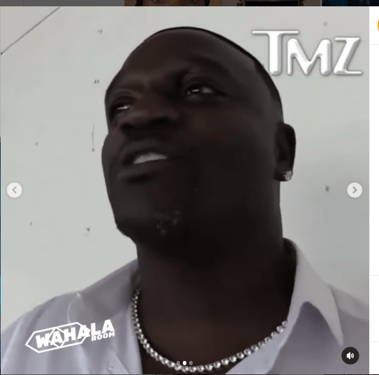 Nigerians drag Singer Akon after he reveals he was happier when he was poor