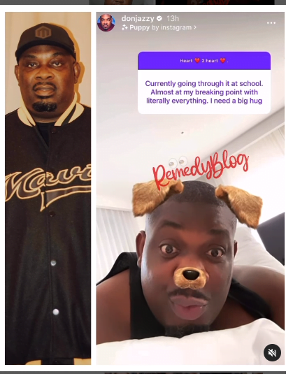 Reaction as Don Jazzy blesses struggling student with 500,000 naira