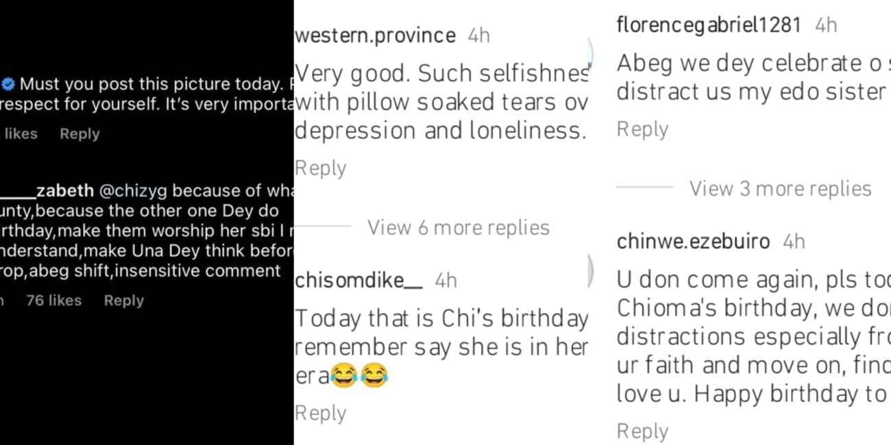 Sophia Momodu slammed for posting on Chioma's birthday