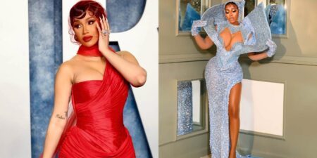 Cardi B drools over Mercy Eke outfit to AMVCA