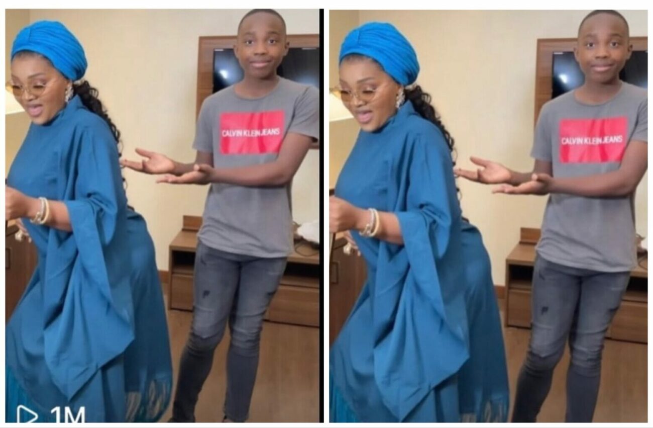 Mercy Aigbe rejoices over her son's new achievement