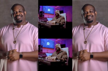 Congratulations pour in for Don Jazzy as he unveils his latest baby