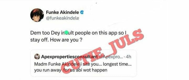 Funke Akindele on taking a break from Twitter 