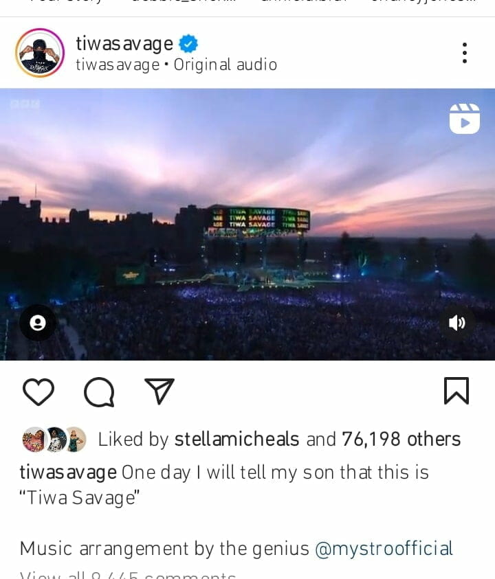 Tiwa Savage speaks on her performance at King Charles coronation ceremony