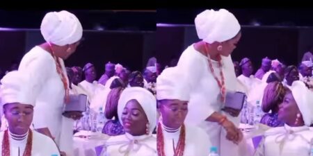 Ooni's wives at an event
