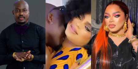 Joseph Momodu reacts to video of Bobrisky and his lookalike sexual video