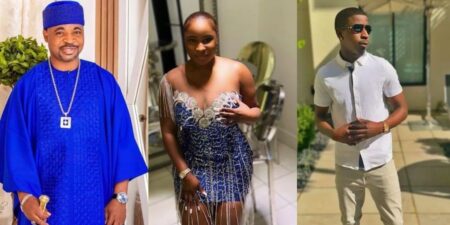 MC Oluomo celebrates twins' birthday