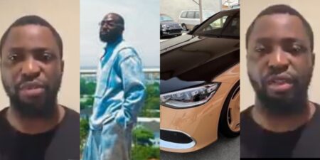 Scary prophecy about Davido and his car