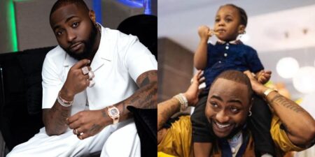 Davido marks Father's Day in tears