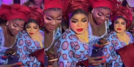 Bobrisky look at an event