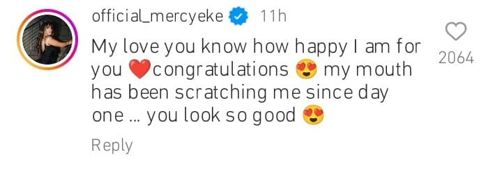 Mercy Eke reacts to Maria Chike's pregnancy